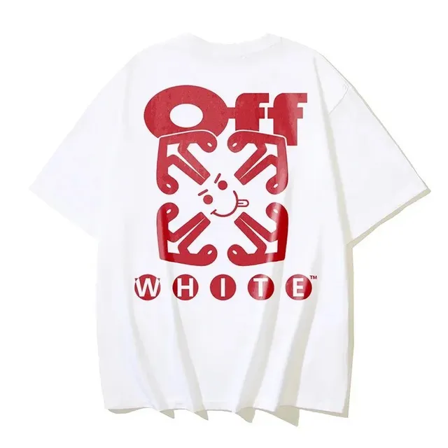 Graphic Tee Off-White Logo Print