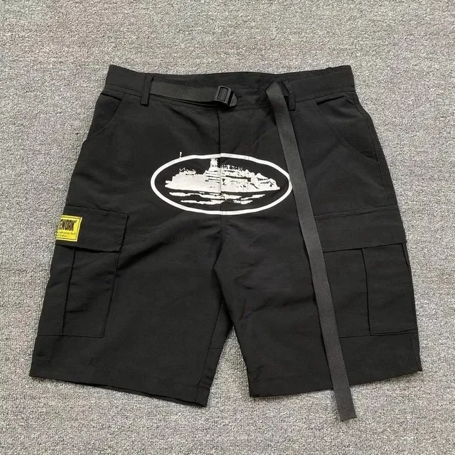 Corteiz Cargo Shorts Ship Logo