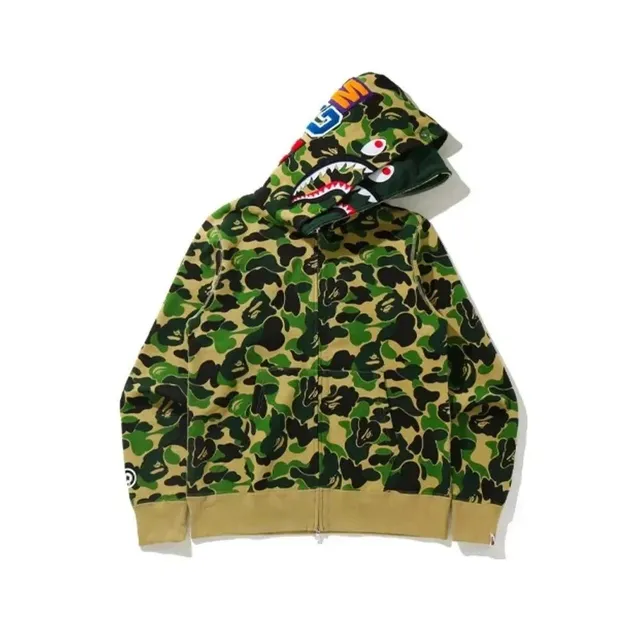 BAPE Shark Hoodie Camouflage