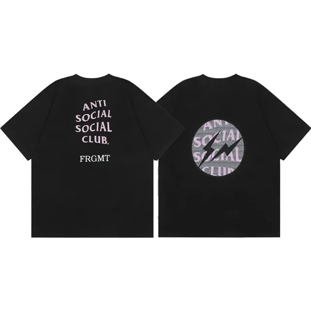 Anti Social Social Club Graphic Tee ASSC Lightning Logo