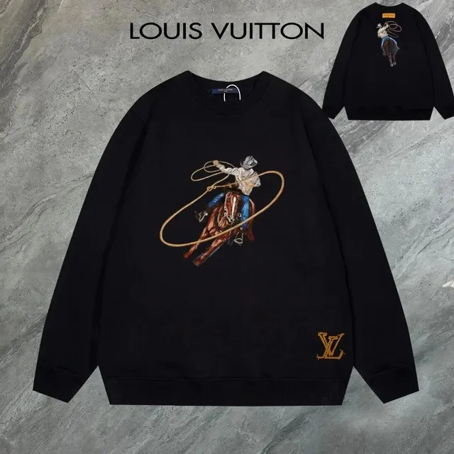 Louis Vuitton Crewneck Sweatshirt Rodeo Print