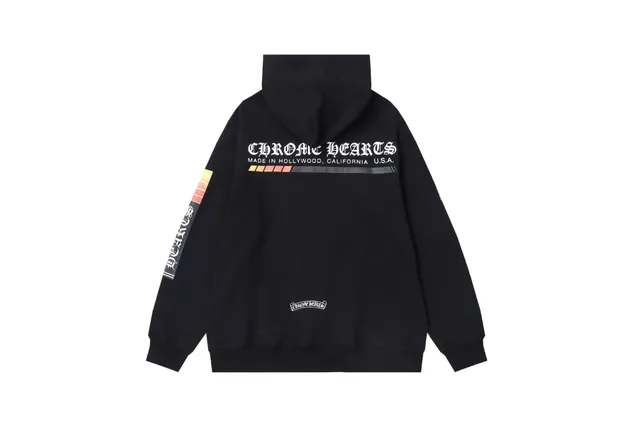 Hooded Sweatshirt Chrome Hearts Logo Back