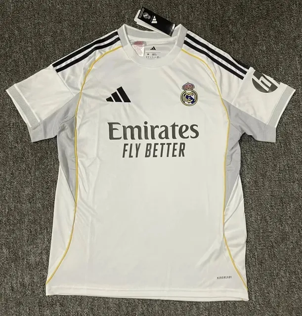 Adidas Real Madrid Home Jersey Emirates Fly Better