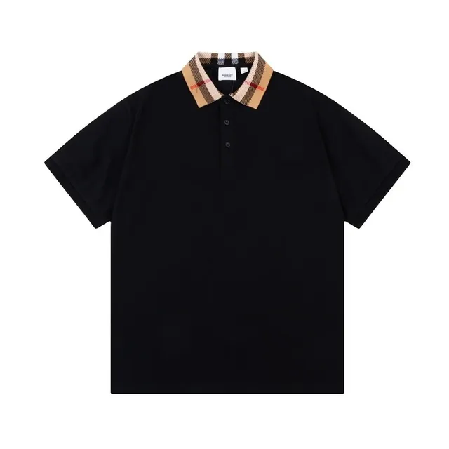 Burberry Polo Shirt Checkered Collar
