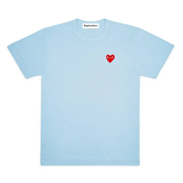 Comme des Garçons Heart Logo T-Shirt Red Heart