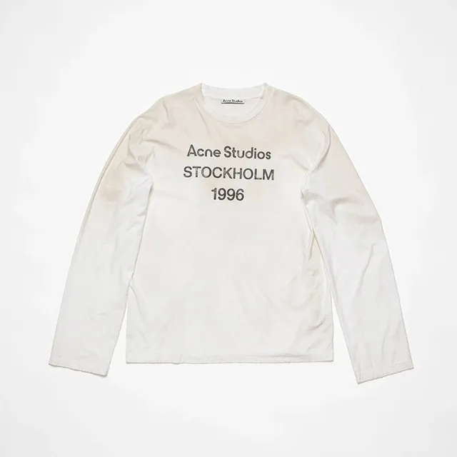 Acne Studios Long-Sleeve Tee Stockholm 1996 Print