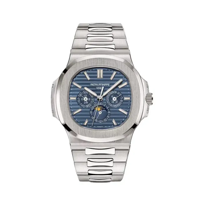 Patek Philippe Nautilus 5712 Blue Dial Annual Calendar Moonphase