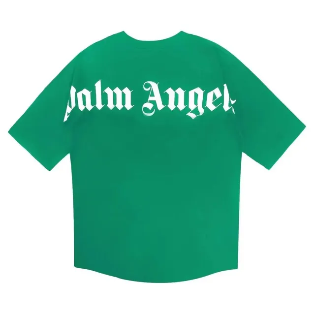 Palm Angels Logo Tee Gothic Print