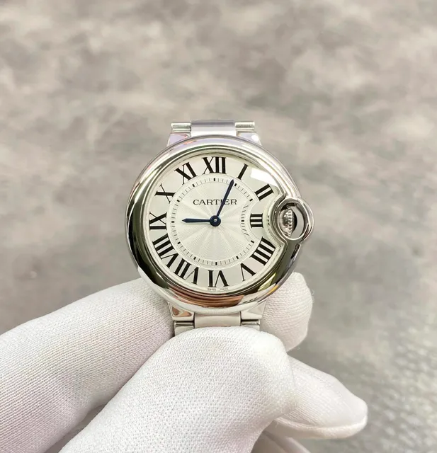 Ballon Bleu de Cartier Steel with Silver Dial