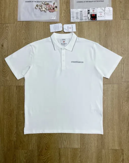 Casablanca Polo Shirt Logo Embroidery