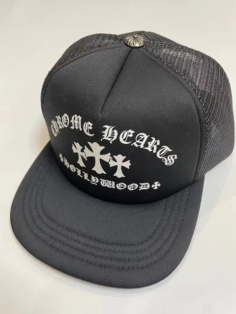 Chrome Hearts Trucker Cap Hollywood Cross