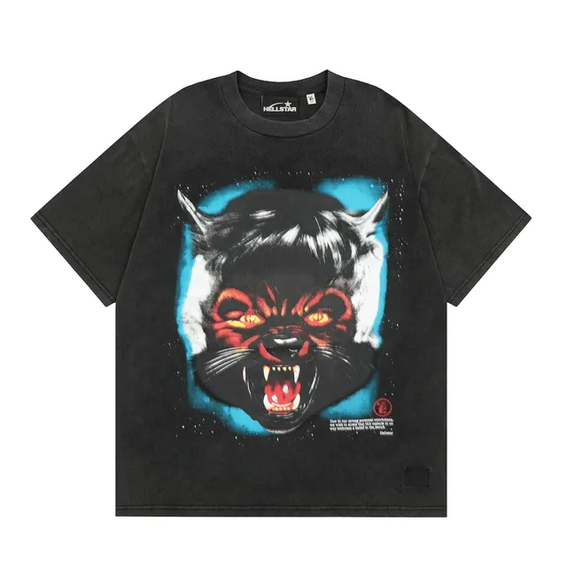Hellstar Graphic Tee Demon Cat Print