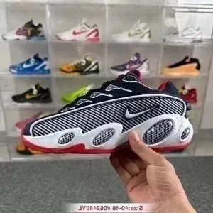 Nike Air Max TN Triple Black with Red Sole