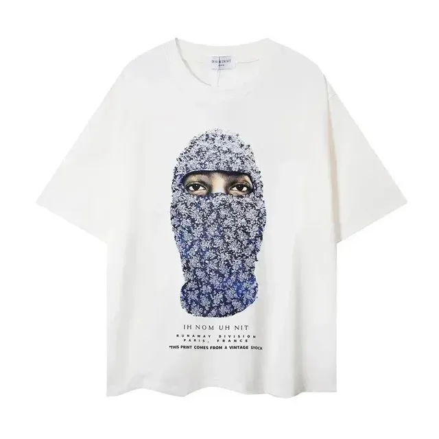 Ih Nom Uh Nit Graphic Tee Balaclava Print