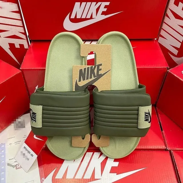 Nike Benassi JDI Olive Green
