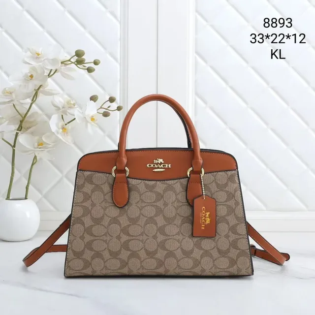 Coach Satchel Signature Canvas