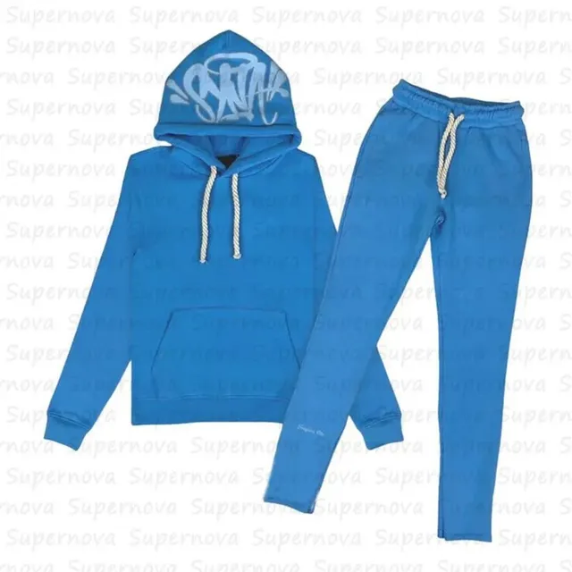 Hoodie and Joggers Set Graffiti Hood