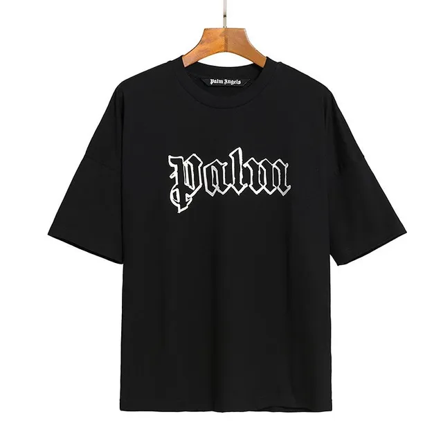 Palm Angels Graphic Tee Gothic Logo