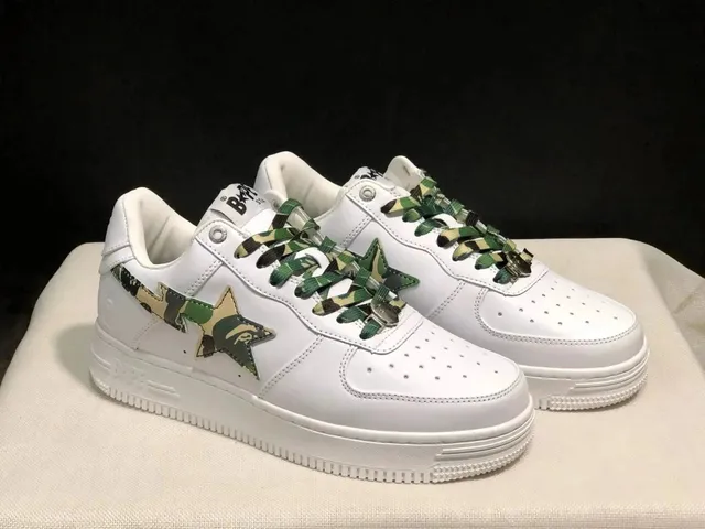 BAPE Shark Air Force 1 Camo Star