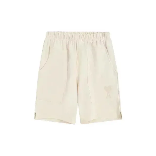 Amiri Embroidered Shorts Heart Logo