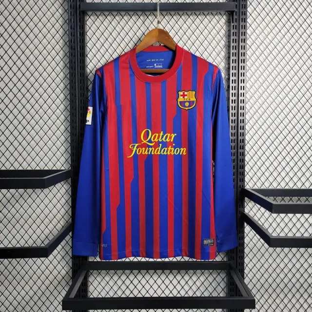 11-12 barcelona home long sleeves