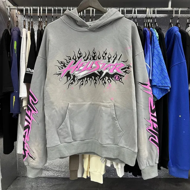 Hellstar Hooded Sweatshirt Flame Logo