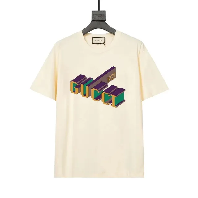 Gucci × Saint Laurent Graphic T-Shirt 3D Logo Print