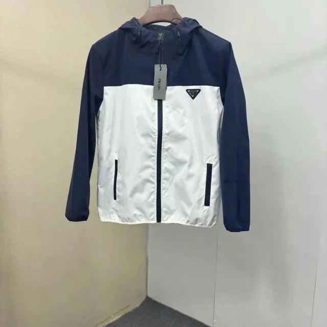 Prada Windbreaker Jacket Color-Block