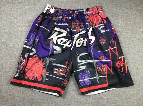 NBA Mesh Shorts Floral Graphic