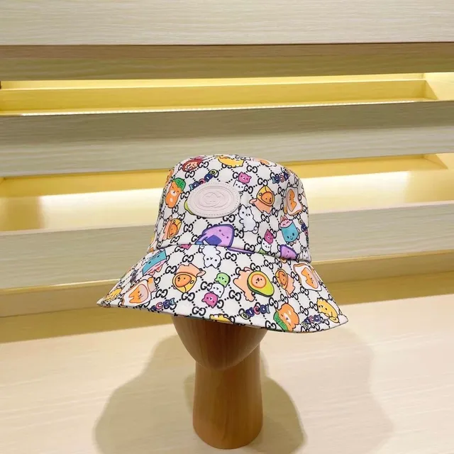 Gucci Bucket Hat Labubu Print