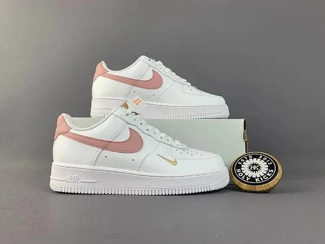 Nike Air Force 1 Low White Pink Gold