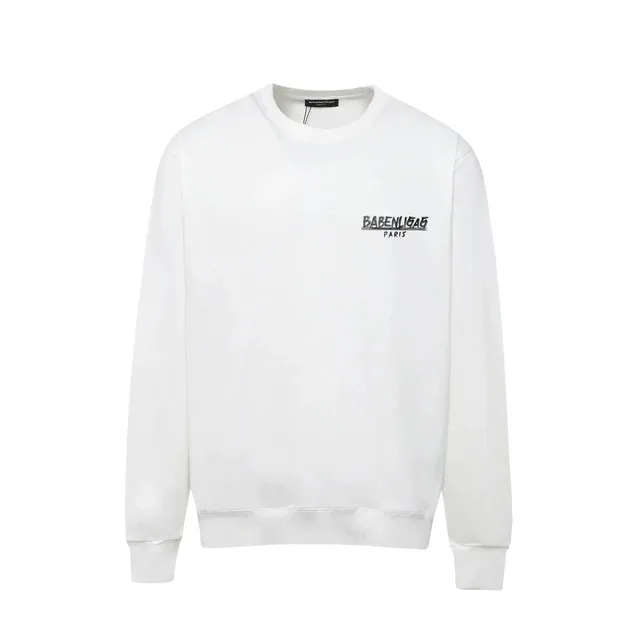 Balenciaga Crewneck Sweatshirt Babenligag Paris Print