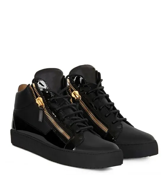 Giuseppe Zanotti High-Top Sneaker Double Zip