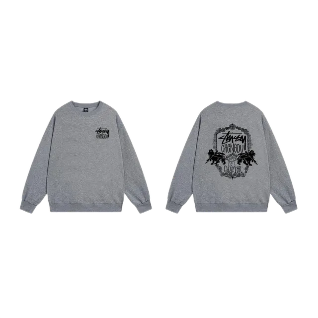 Stüssy Crewneck Sweatshirt Chengdu Chapter