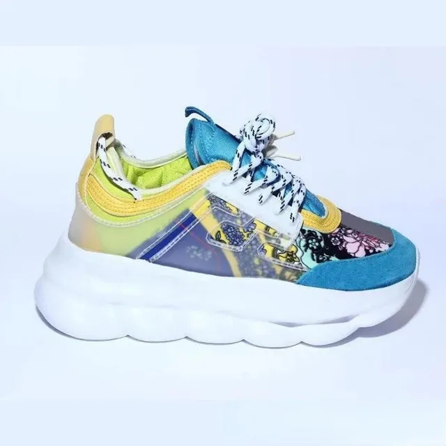 Versace Chain Reaction Multicolor Floral Print