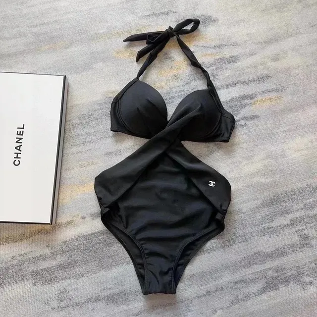 Chanel Halter Neck Swimsuit