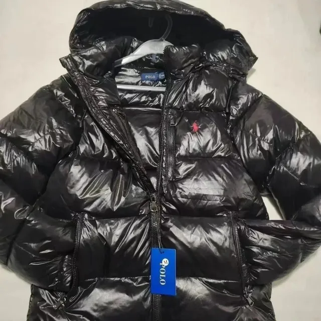 Polo Ralph Lauren Puffer Jacket Glossy Black