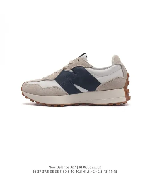New Balance 327 Beige Navy