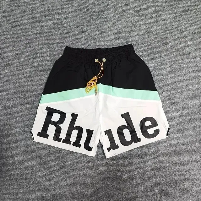 Rhude Logo Shorts Block Color