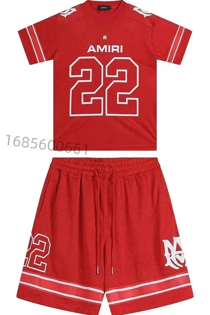 Amiri Mesh Jersey Set Number 22