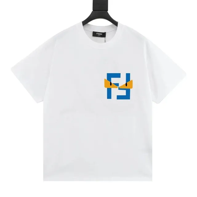 Fendi T-Shirt Monster Eye Logo