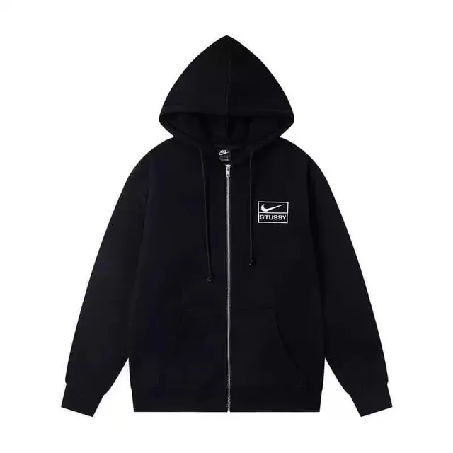 Stüssy Zip-Up Hoodie Nike Stussy Logo