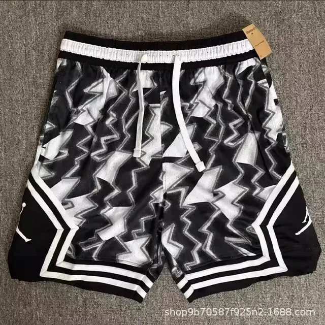 Jordan Basketball Shorts Geometric Print