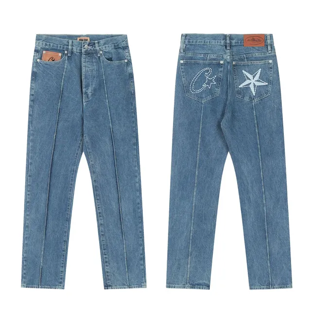 Denim Tears Straight Fit Jeans Star Embroidery