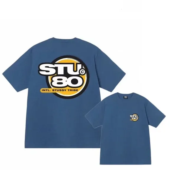 Stüssy Graphic T-Shirt STU 80 Logo