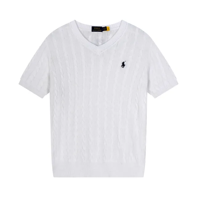 Polo Ralph Lauren Cable Knit V-Neck Classic Fit