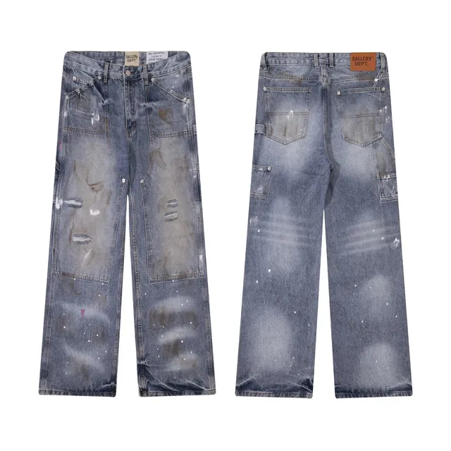 Gallery Dept. Paint Splatter Cargo Jeans