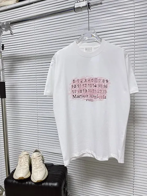 Maison Margiela T-Shirt Numbers Print