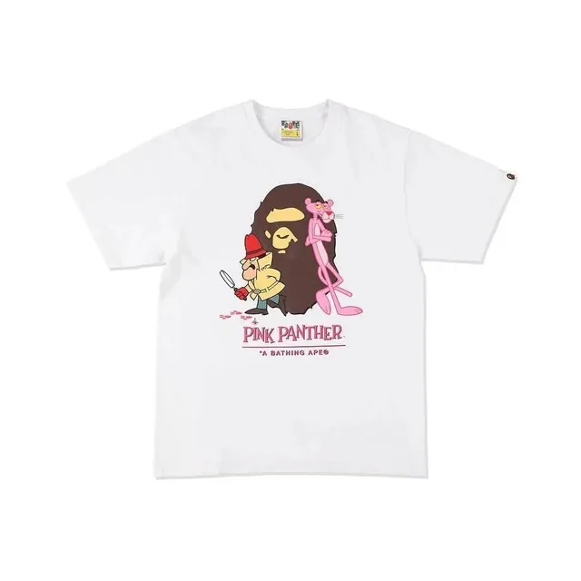 BAPE Graphic T-Shirt Pink Panther x A Bathing Ape