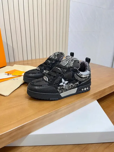 Louis Vuitton LV Trainer Monogram Mesh